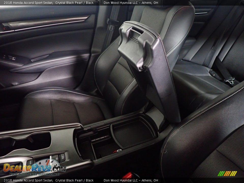 2018 Honda Accord Sport Sedan Crystal Black Pearl / Black Photo #33