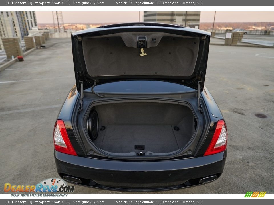 2011 Maserati Quattroporte Sport GT S Trunk Photo #14