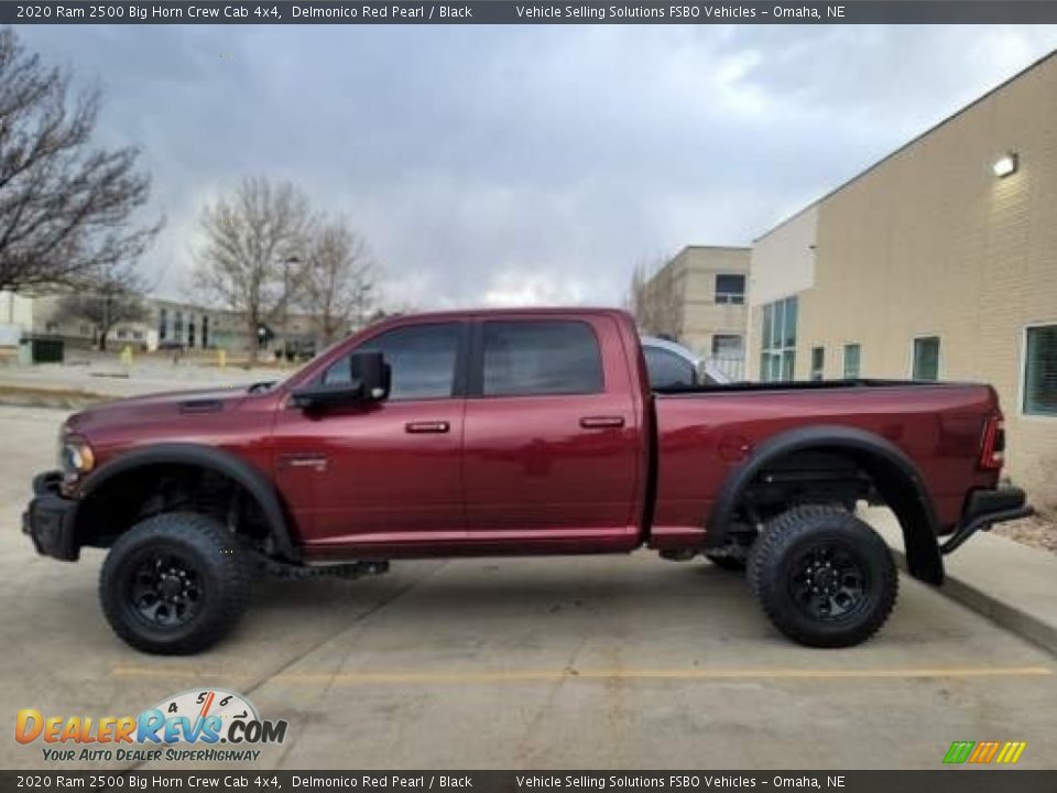 2020 Ram 2500 Big Horn Crew Cab 4x4 Delmonico Red Pearl / Black Photo #1