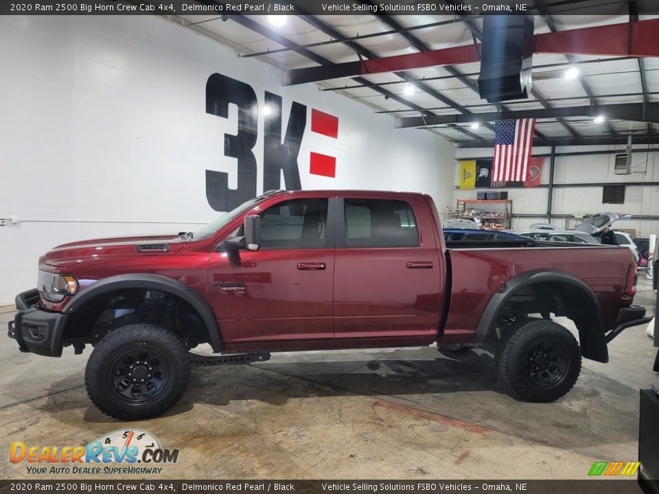 2020 Ram 2500 Big Horn Crew Cab 4x4 Delmonico Red Pearl / Black Photo #2