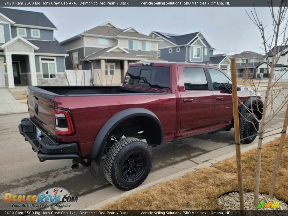 2020 Ram 2500 Big Horn Crew Cab 4x4 Delmonico Red Pearl / Black Photo #5