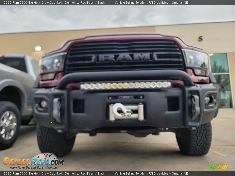 2020 Ram 2500 Big Horn Crew Cab 4x4 Delmonico Red Pearl / Black Photo #7