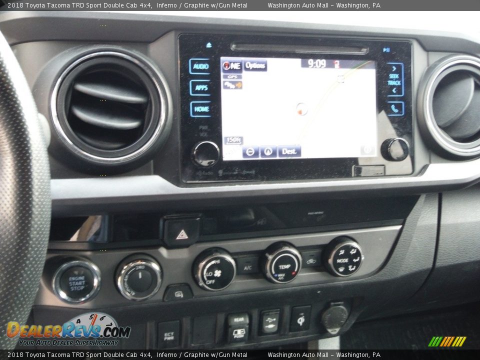 2018 Toyota Tacoma TRD Sport Double Cab 4x4 Inferno / Graphite w/Gun Metal Photo #4