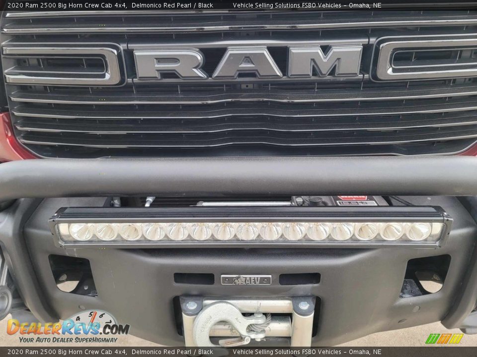 2020 Ram 2500 Big Horn Crew Cab 4x4 Delmonico Red Pearl / Black Photo #8