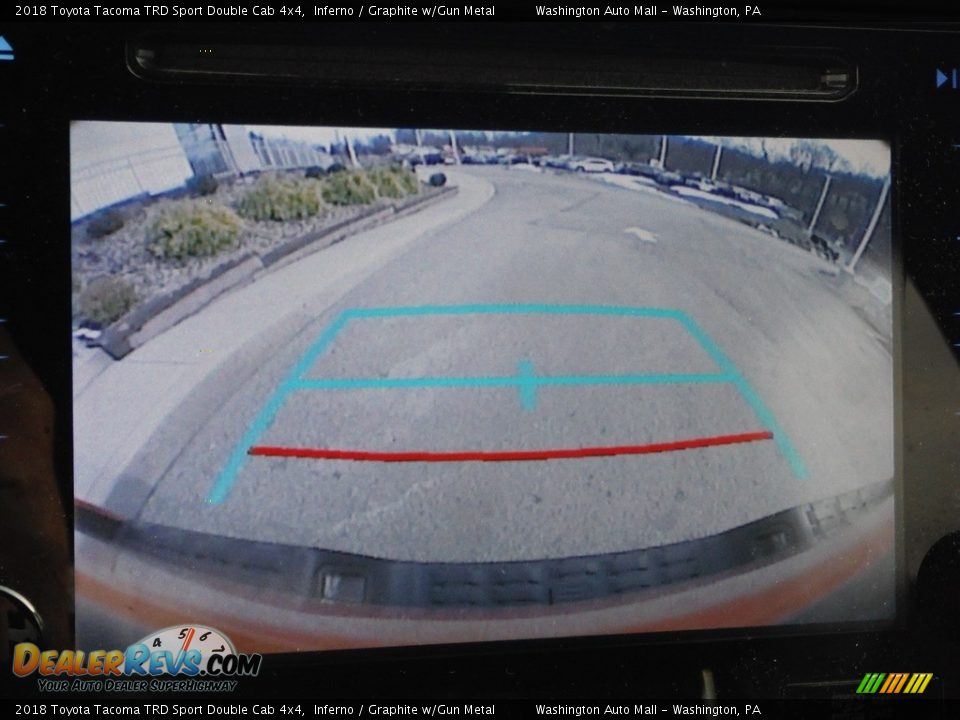 2018 Toyota Tacoma TRD Sport Double Cab 4x4 Inferno / Graphite w/Gun Metal Photo #6