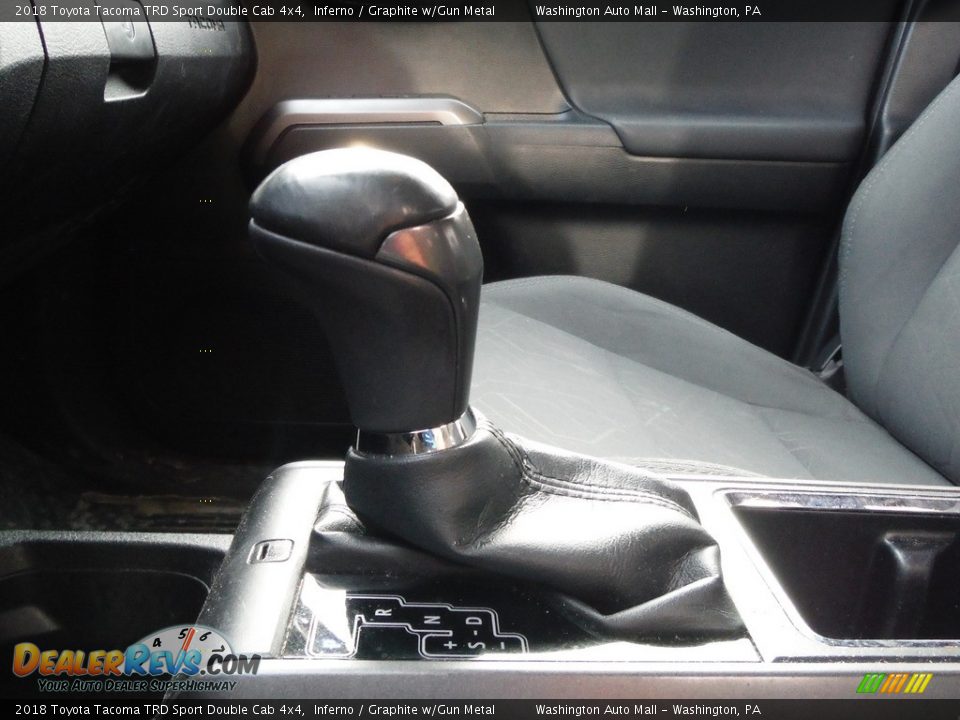 2018 Toyota Tacoma TRD Sport Double Cab 4x4 Inferno / Graphite w/Gun Metal Photo #8
