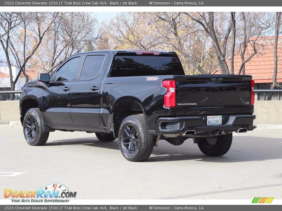 2020 Chevrolet Silverado 1500 LT Trail Boss Crew Cab 4x4 Black / Jet Black Photo #9