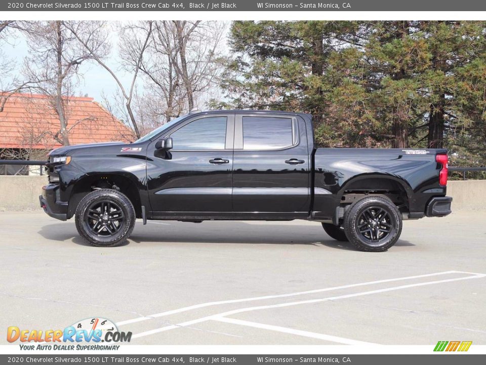 Black 2020 Chevrolet Silverado 1500 LT Trail Boss Crew Cab 4x4 Photo #10