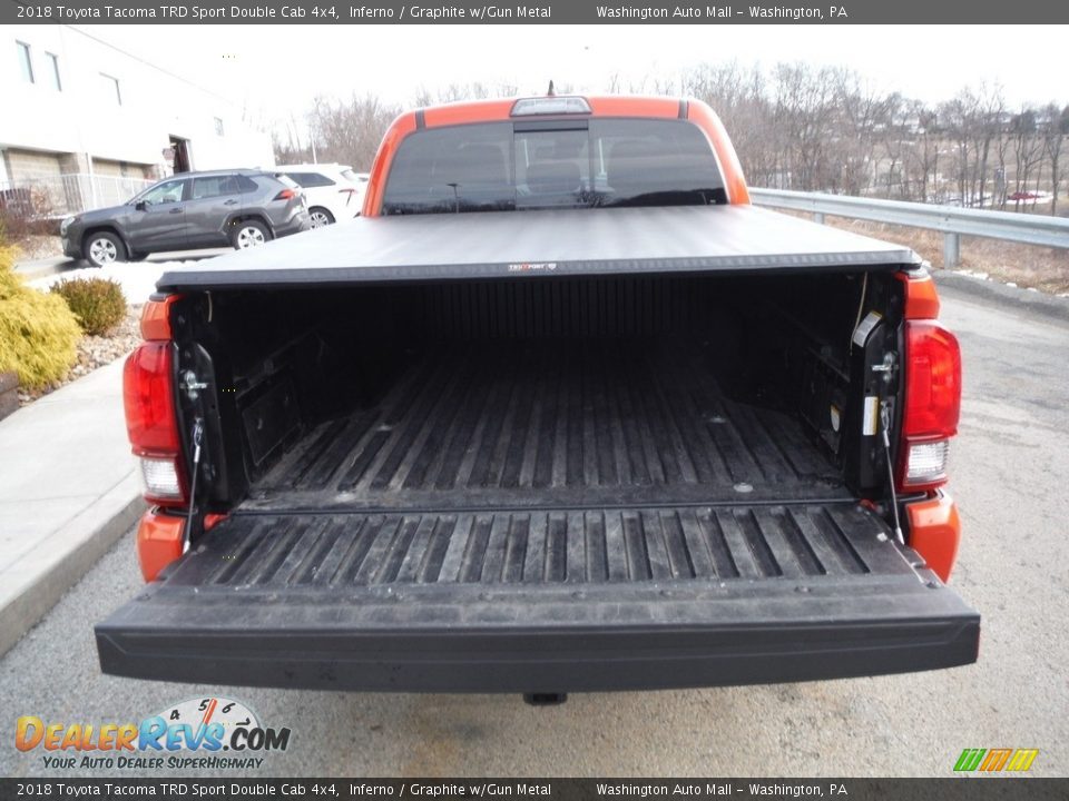 2018 Toyota Tacoma TRD Sport Double Cab 4x4 Inferno / Graphite w/Gun Metal Photo #21