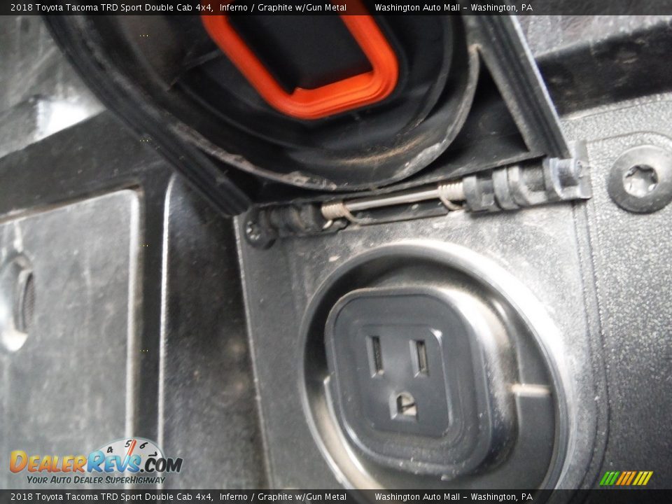 2018 Toyota Tacoma TRD Sport Double Cab 4x4 Inferno / Graphite w/Gun Metal Photo #22