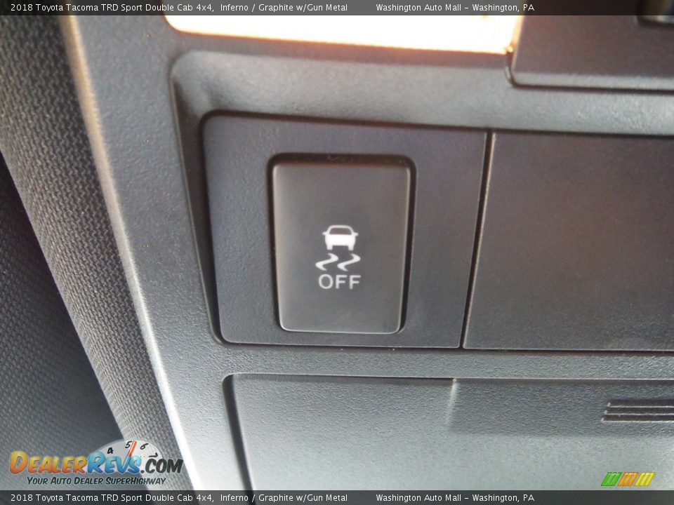 2018 Toyota Tacoma TRD Sport Double Cab 4x4 Inferno / Graphite w/Gun Metal Photo #29