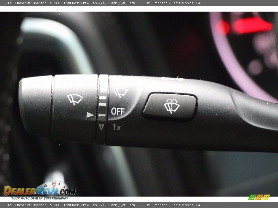 Controls of 2020 Chevrolet Silverado 1500 LT Trail Boss Crew Cab 4x4 Photo #29