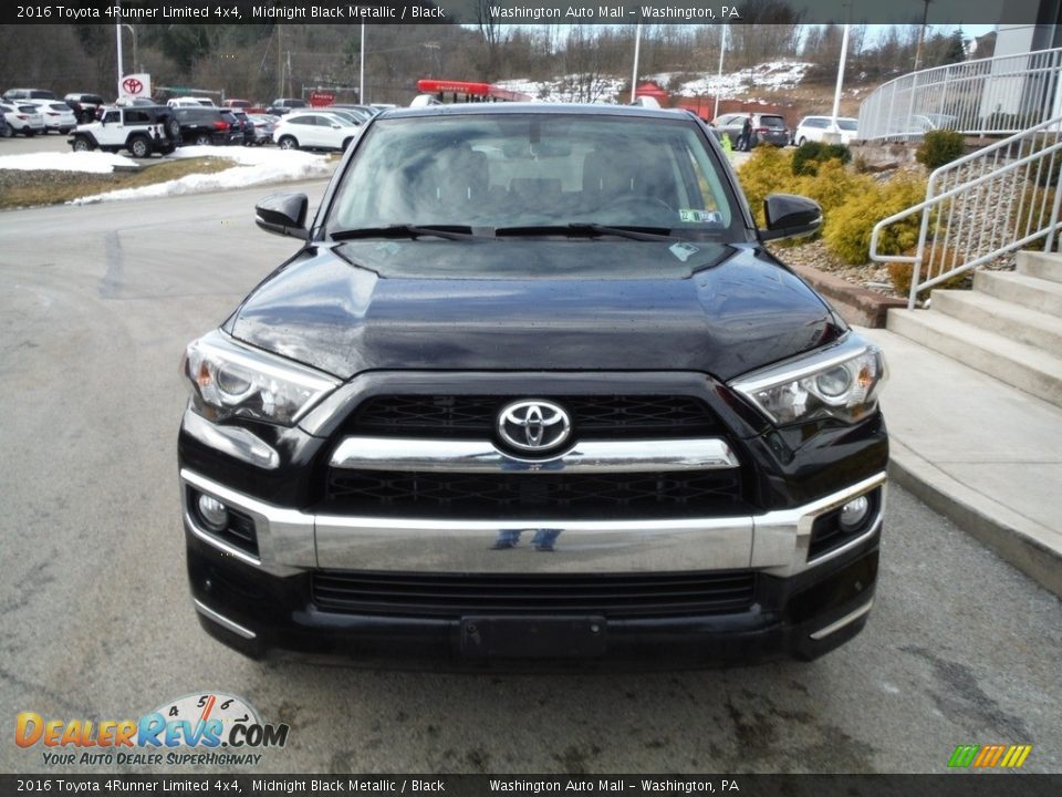 2016 Toyota 4Runner Limited 4x4 Midnight Black Metallic / Black Photo #13