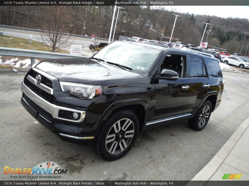 2016 Toyota 4Runner Limited 4x4 Midnight Black Metallic / Black Photo #14