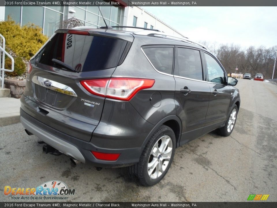 2016 Ford Escape Titanium 4WD Magnetic Metallic / Charcoal Black Photo #19