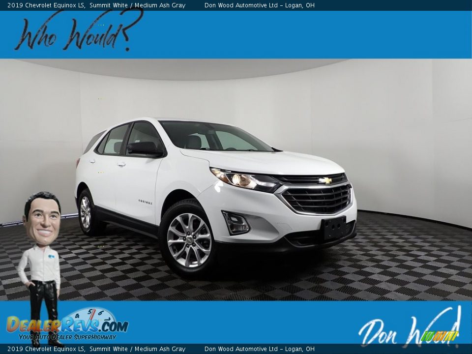 2019 Chevrolet Equinox LS Summit White / Medium Ash Gray Photo #1
