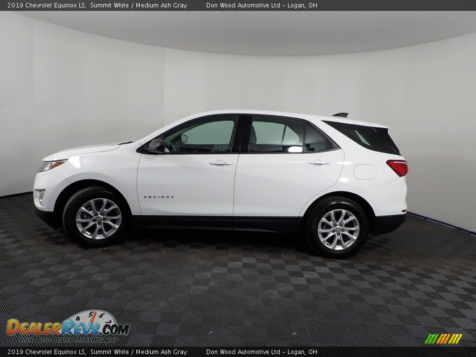 2019 Chevrolet Equinox LS Summit White / Medium Ash Gray Photo #8
