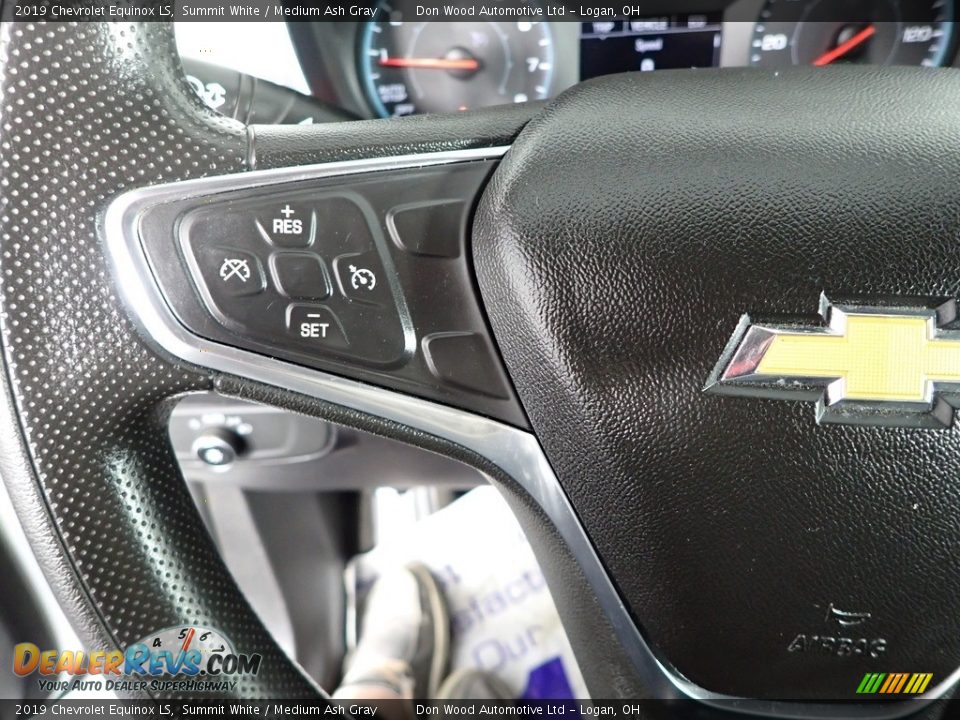 2019 Chevrolet Equinox LS Summit White / Medium Ash Gray Photo #19