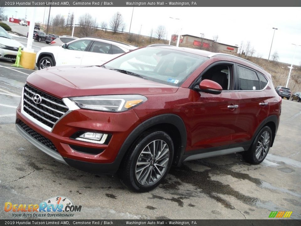 2019 Hyundai Tucson Limited AWD Gemstone Red / Black Photo #5