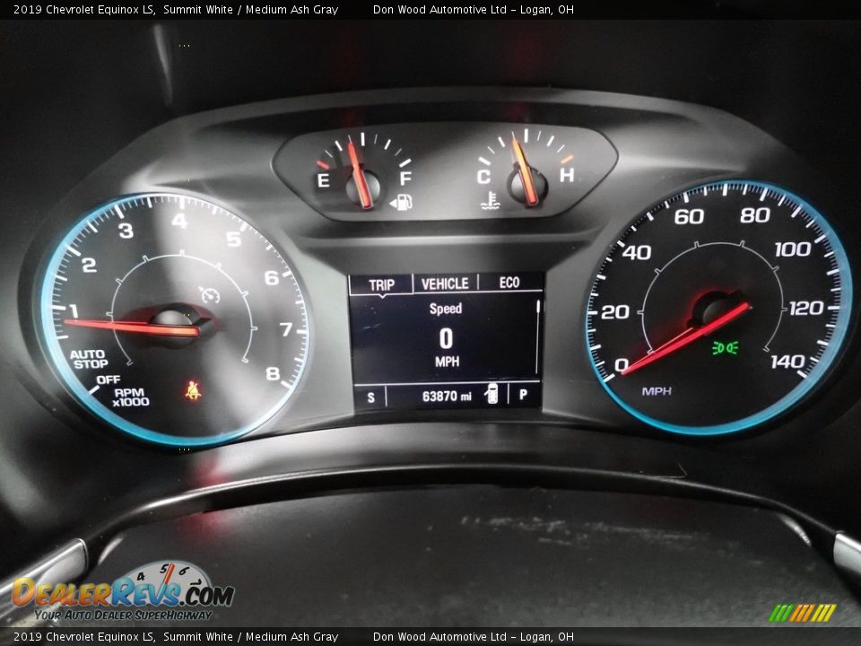 2019 Chevrolet Equinox LS Summit White / Medium Ash Gray Photo #21