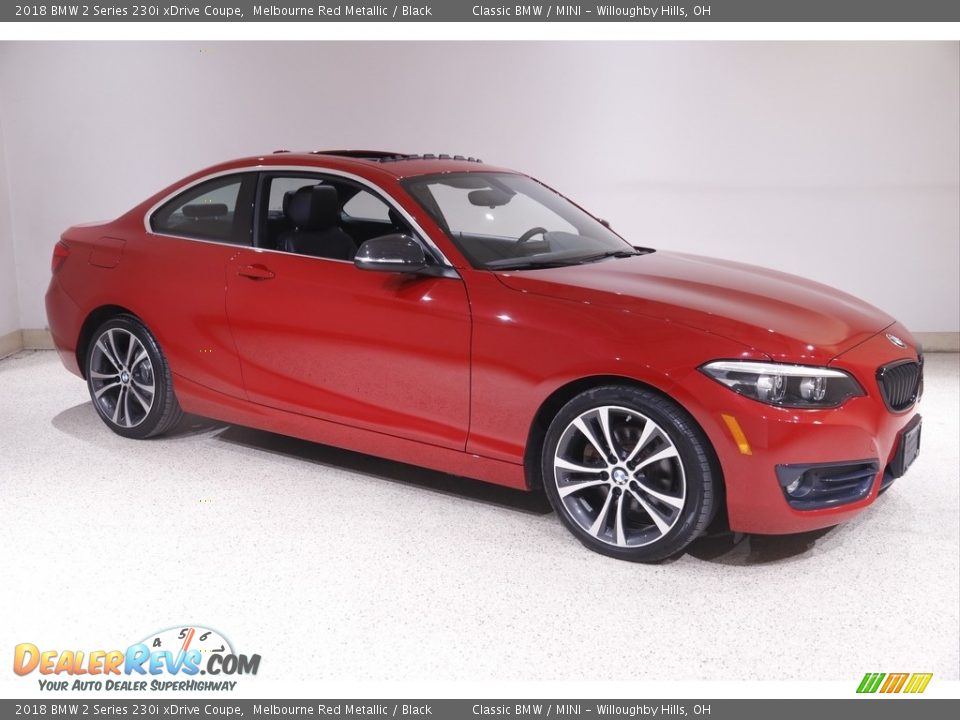 Melbourne Red Metallic 2018 BMW 2 Series 230i xDrive Coupe Photo #1