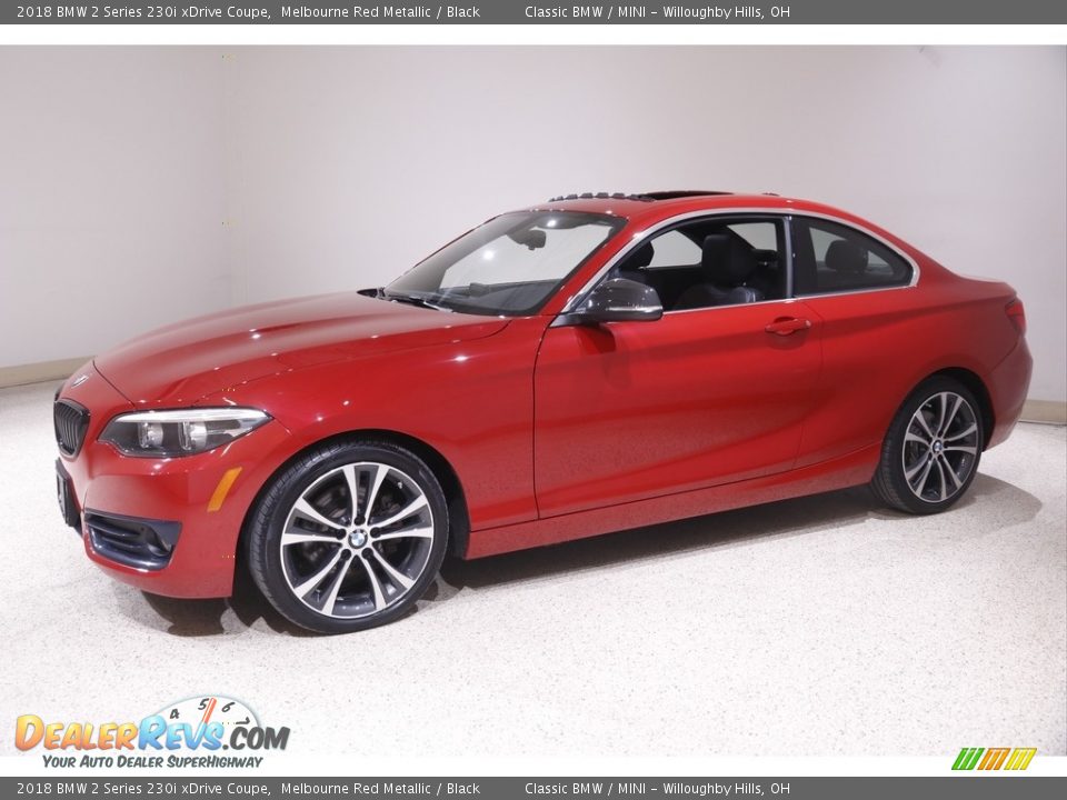 Front 3/4 View of 2018 BMW 2 Series 230i xDrive Coupe Photo #3