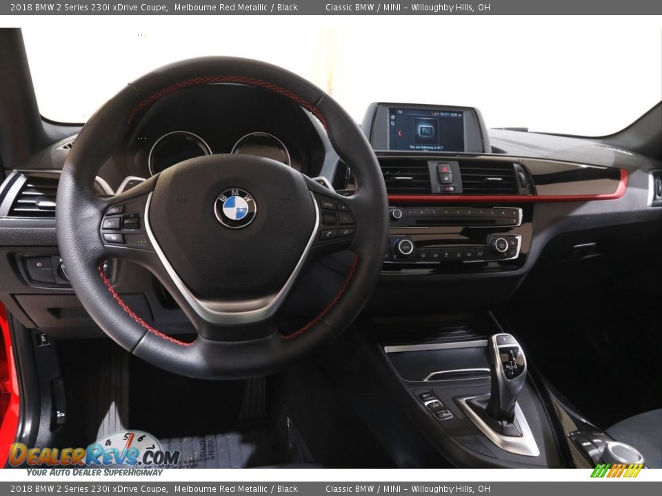 2018 BMW 2 Series 230i xDrive Coupe Melbourne Red Metallic / Black Photo #6