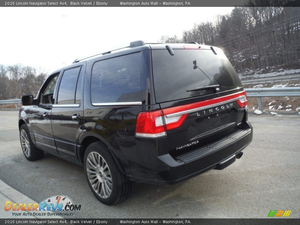 2016 Lincoln Navigator Select 4x4 Black Velvet / Ebony Photo #19