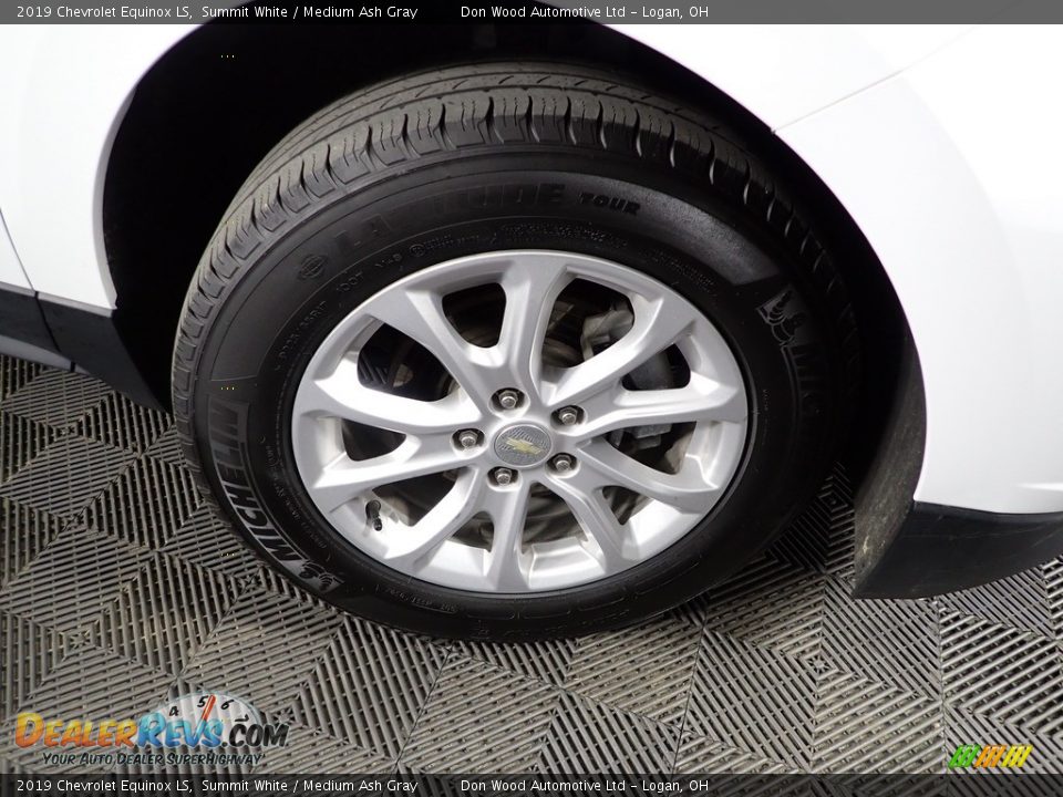 2019 Chevrolet Equinox LS Summit White / Medium Ash Gray Photo #34