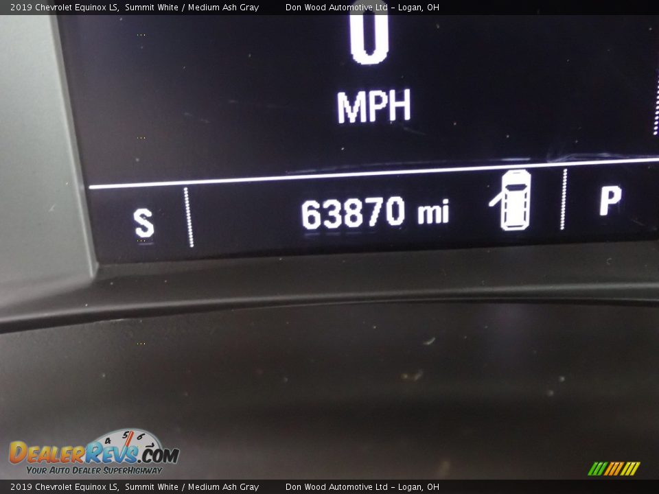 2019 Chevrolet Equinox LS Summit White / Medium Ash Gray Photo #35