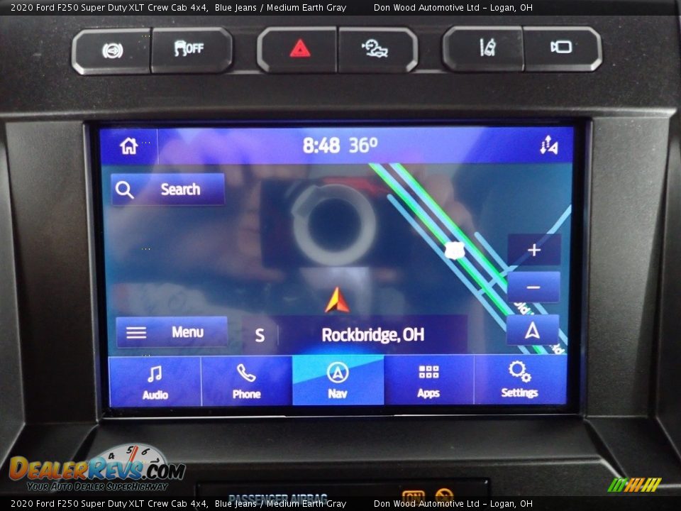 2020 Ford F250 Super Duty XLT Crew Cab 4x4 Blue Jeans / Medium Earth Gray Photo #4