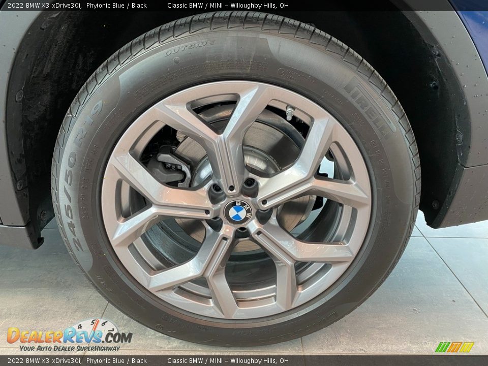 2022 BMW X3 xDrive30i Phytonic Blue / Black Photo #3