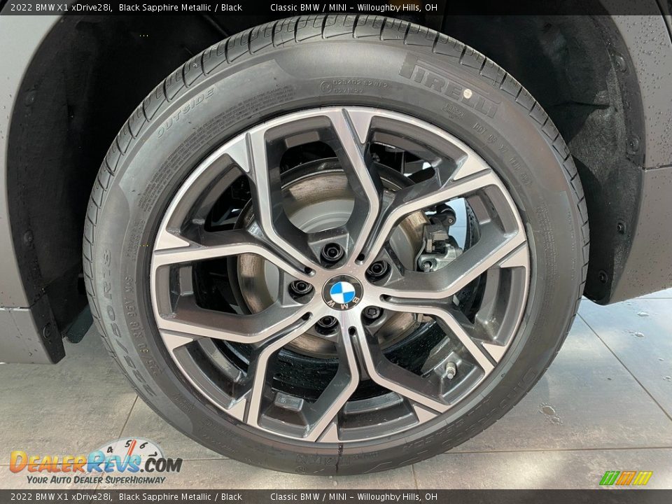 2022 BMW X1 xDrive28i Black Sapphire Metallic / Black Photo #3