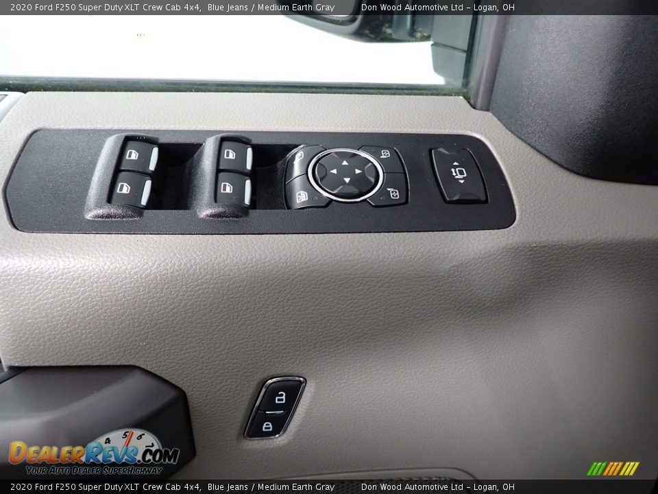 2020 Ford F250 Super Duty XLT Crew Cab 4x4 Blue Jeans / Medium Earth Gray Photo #16