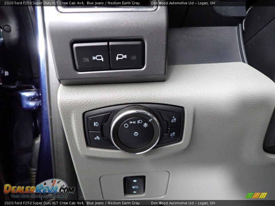 2020 Ford F250 Super Duty XLT Crew Cab 4x4 Blue Jeans / Medium Earth Gray Photo #19