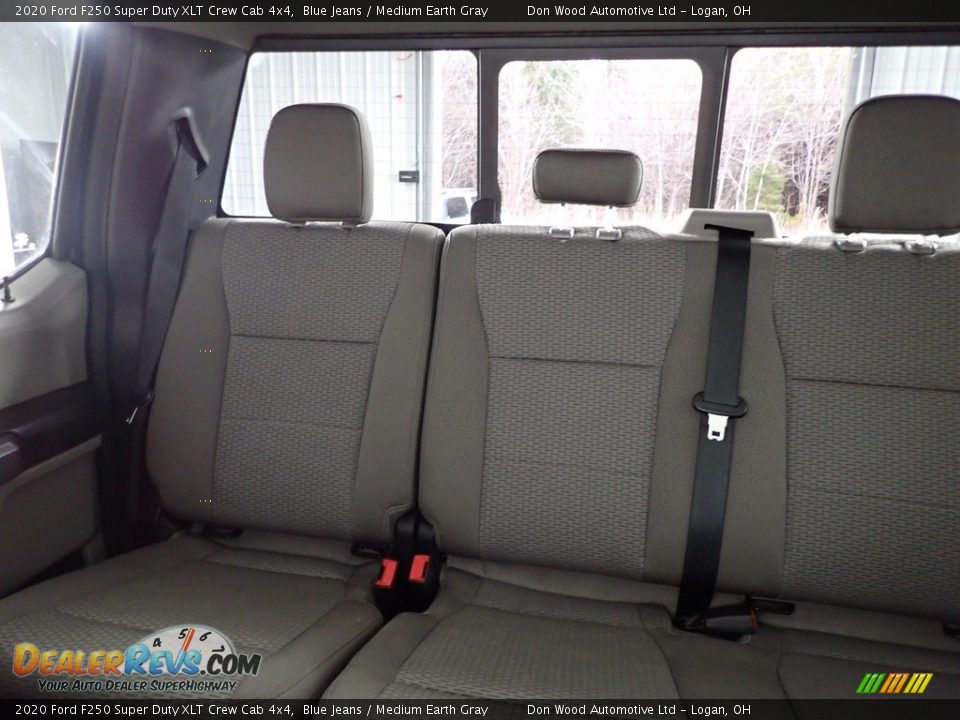 2020 Ford F250 Super Duty XLT Crew Cab 4x4 Blue Jeans / Medium Earth Gray Photo #28