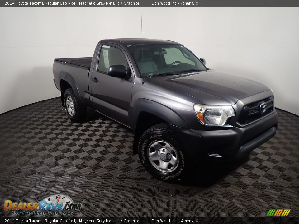 2014 Toyota Tacoma Regular Cab 4x4 Magnetic Gray Metallic / Graphite Photo #2