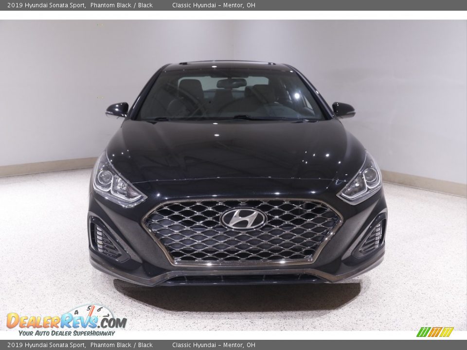 2019 Hyundai Sonata Sport Phantom Black / Black Photo #2