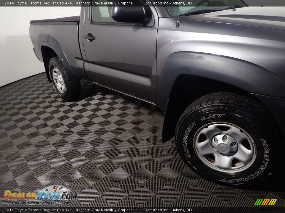 2014 Toyota Tacoma Regular Cab 4x4 Magnetic Gray Metallic / Graphite Photo #3