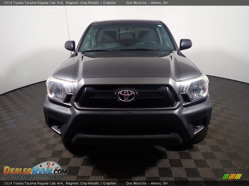 2014 Toyota Tacoma Regular Cab 4x4 Magnetic Gray Metallic / Graphite Photo #4