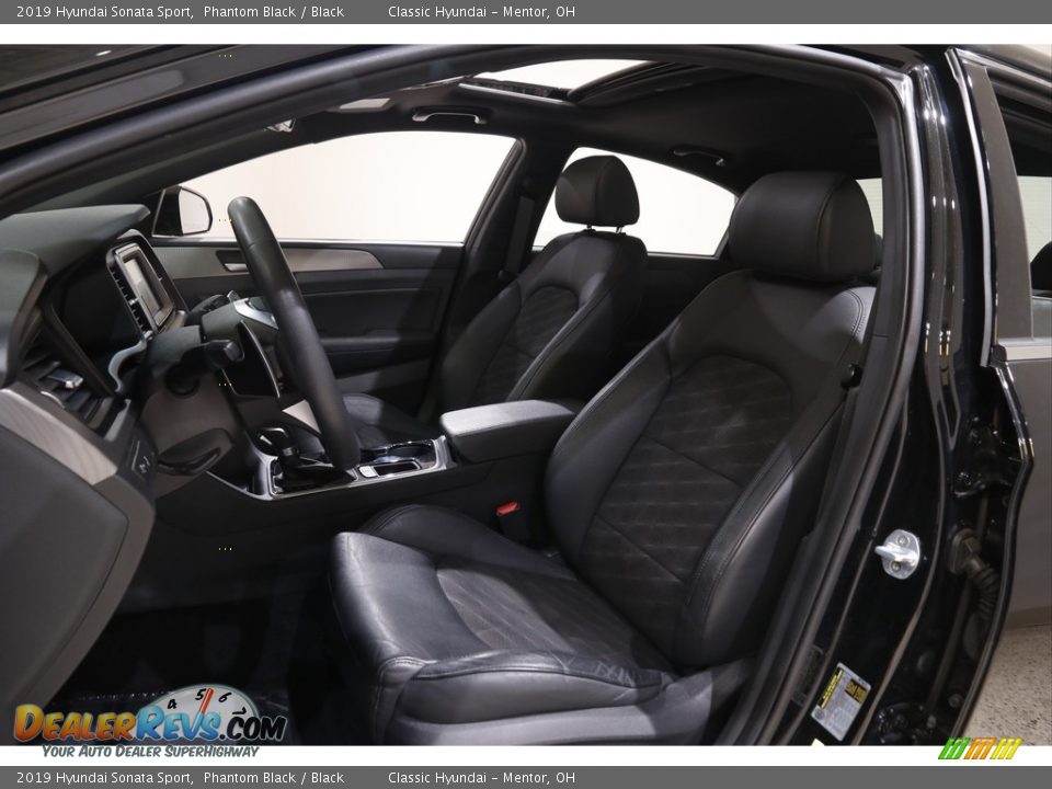 2019 Hyundai Sonata Sport Phantom Black / Black Photo #5