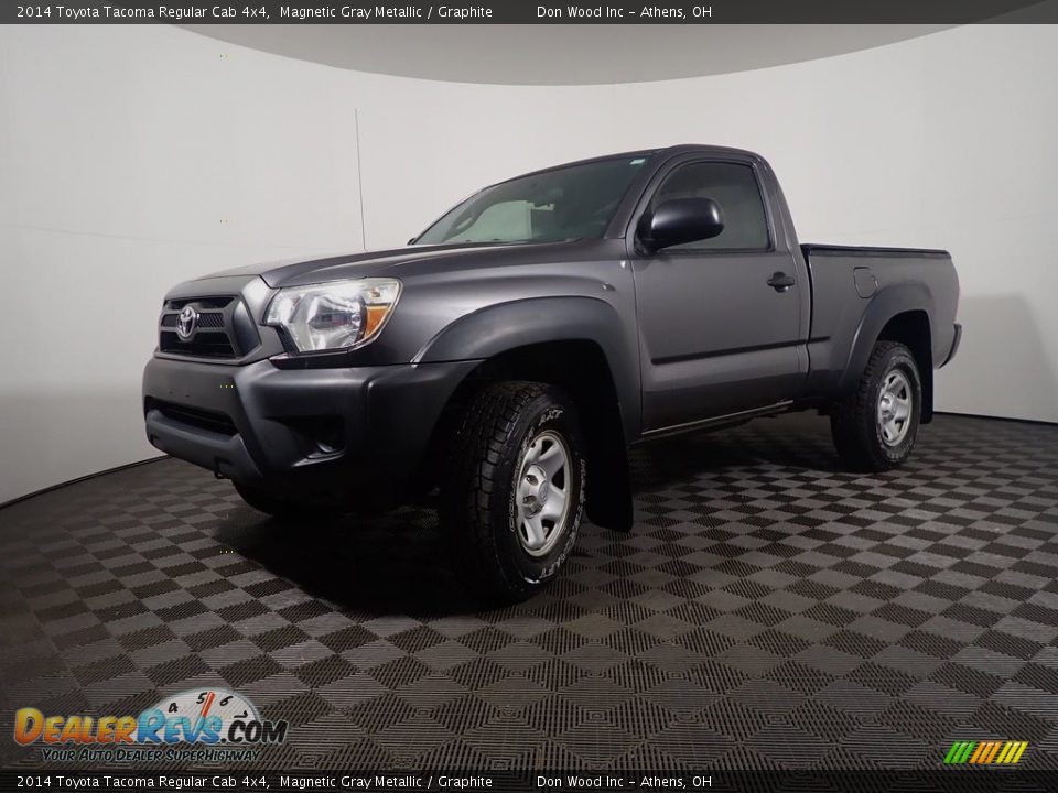 2014 Toyota Tacoma Regular Cab 4x4 Magnetic Gray Metallic / Graphite Photo #7