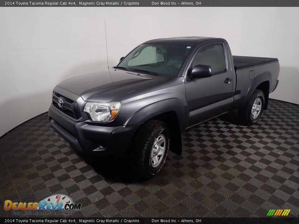 2014 Toyota Tacoma Regular Cab 4x4 Magnetic Gray Metallic / Graphite Photo #8