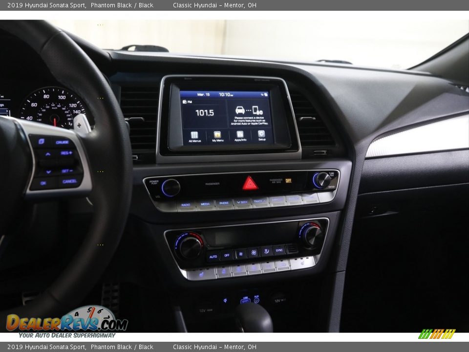 2019 Hyundai Sonata Sport Phantom Black / Black Photo #9