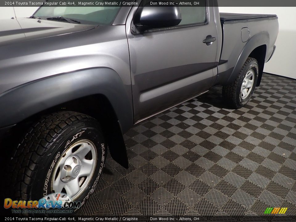 2014 Toyota Tacoma Regular Cab 4x4 Magnetic Gray Metallic / Graphite Photo #9