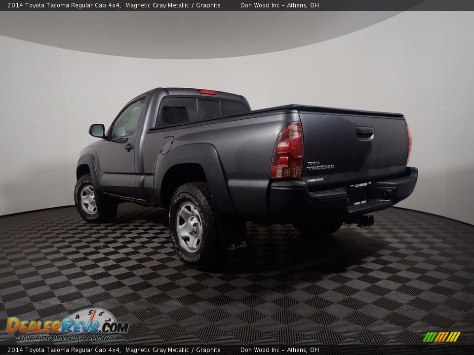 2014 Toyota Tacoma Regular Cab 4x4 Magnetic Gray Metallic / Graphite Photo #10