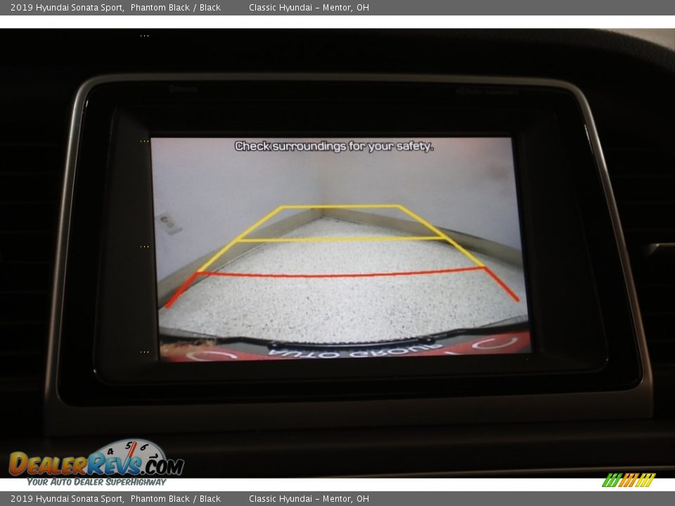 2019 Hyundai Sonata Sport Phantom Black / Black Photo #11