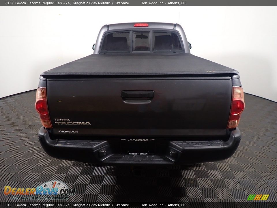 2014 Toyota Tacoma Regular Cab 4x4 Magnetic Gray Metallic / Graphite Photo #12