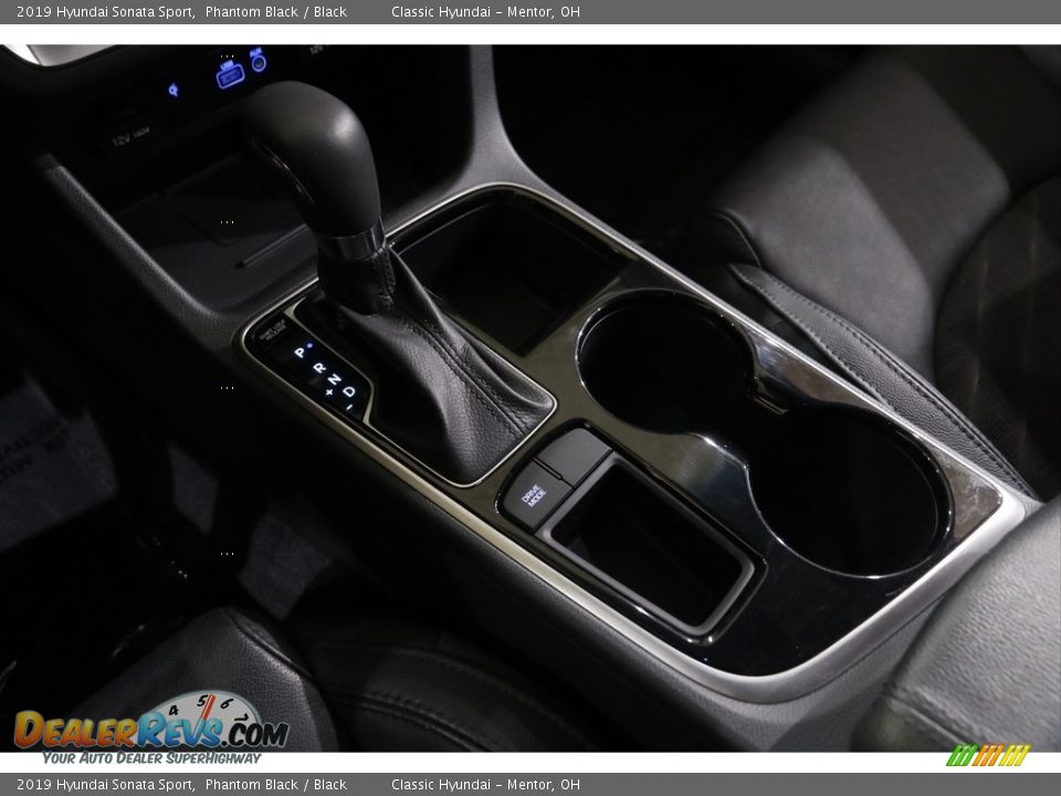 2019 Hyundai Sonata Sport Phantom Black / Black Photo #13