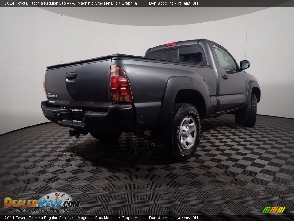 2014 Toyota Tacoma Regular Cab 4x4 Magnetic Gray Metallic / Graphite Photo #14